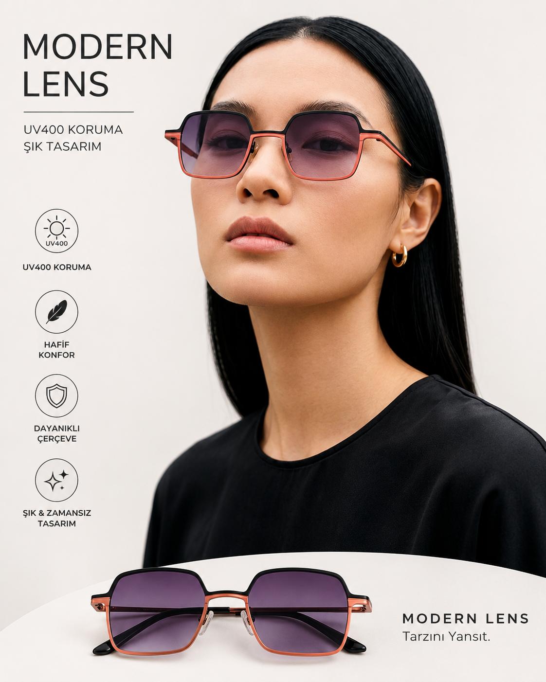 Urban Serisi Sport Model Güneş Gözlüğü 3